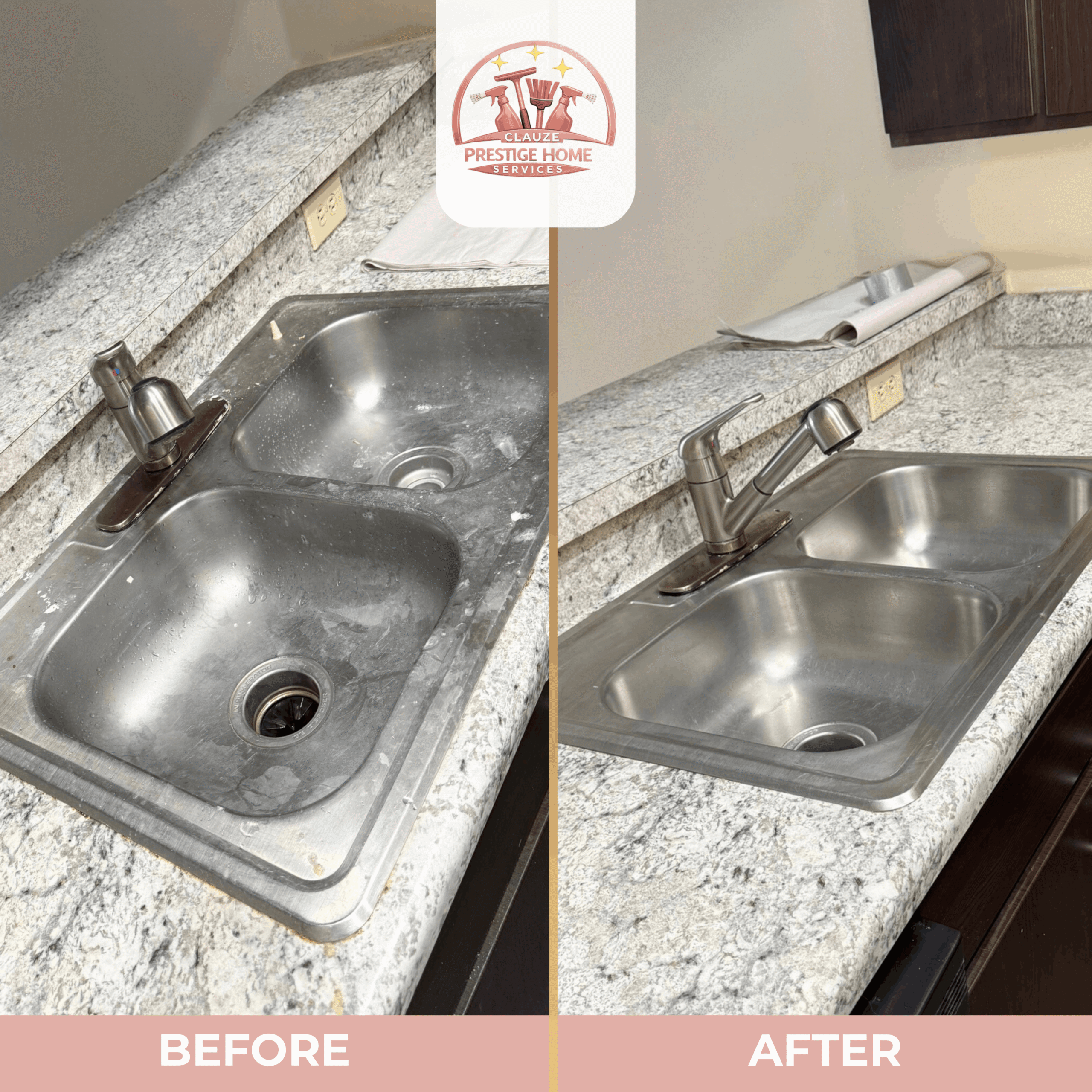 Clauze Prestige cleaning result