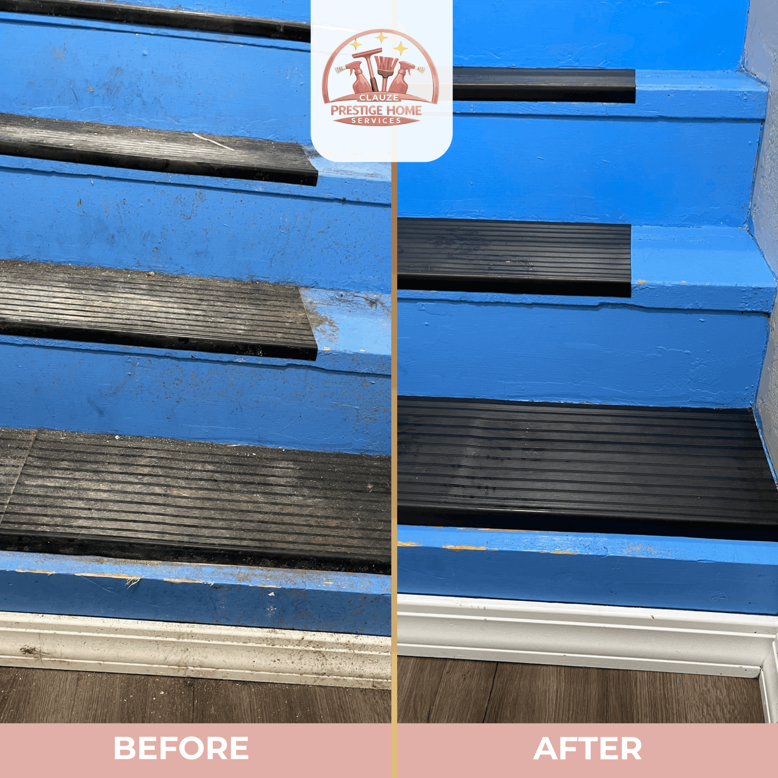 Clauze Prestige cleaning result
