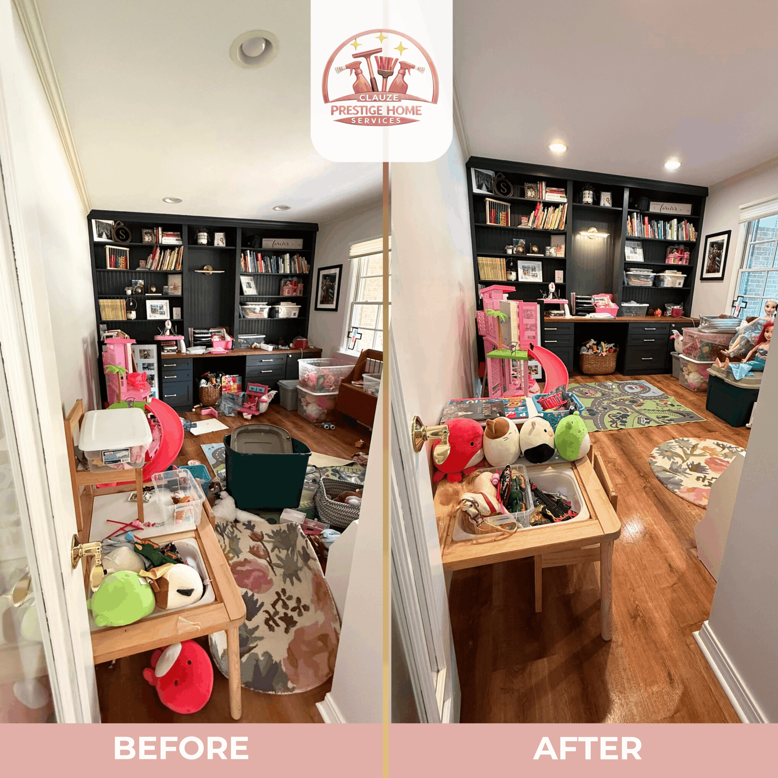 Clauze Prestige cleaning result