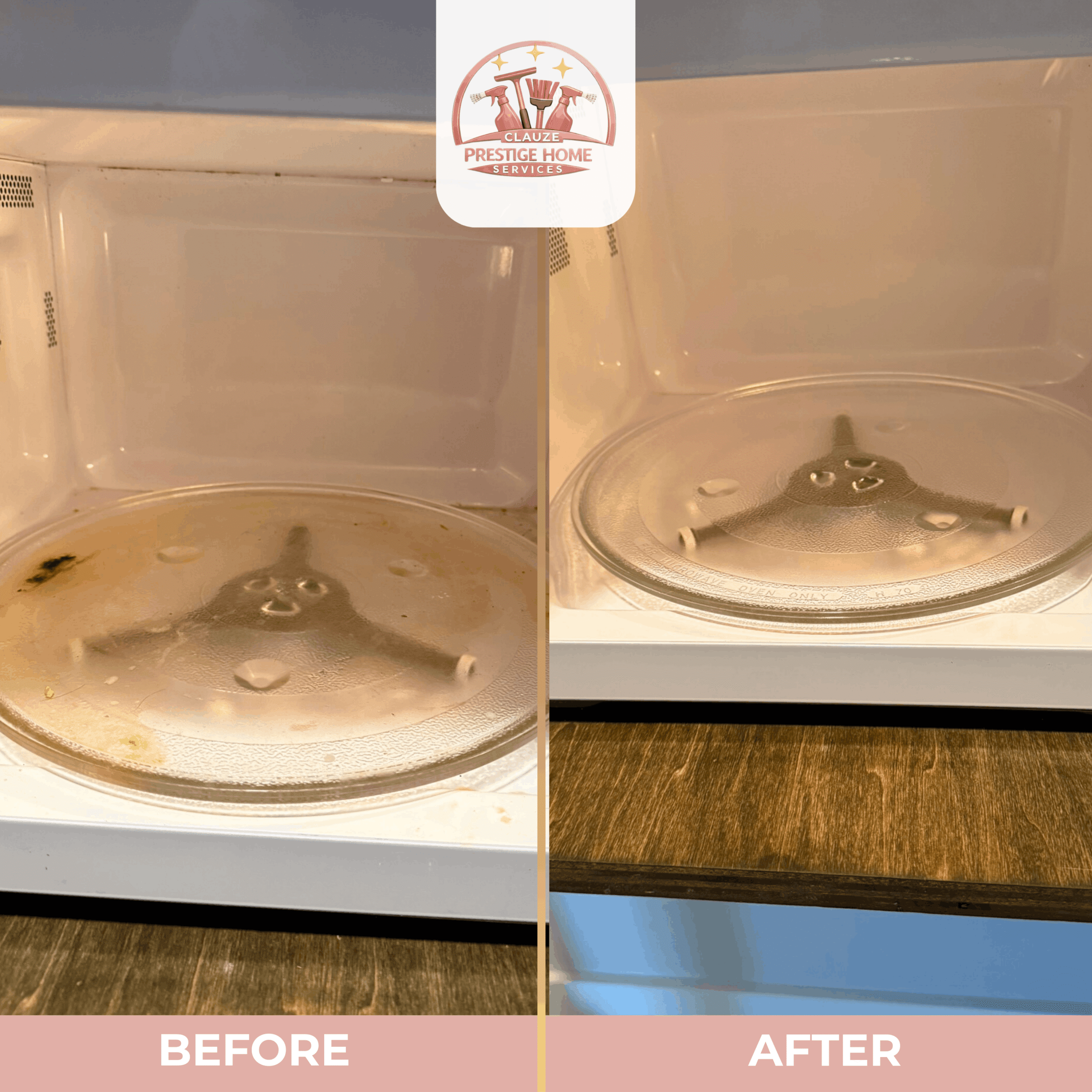 Clauze Prestige cleaning result