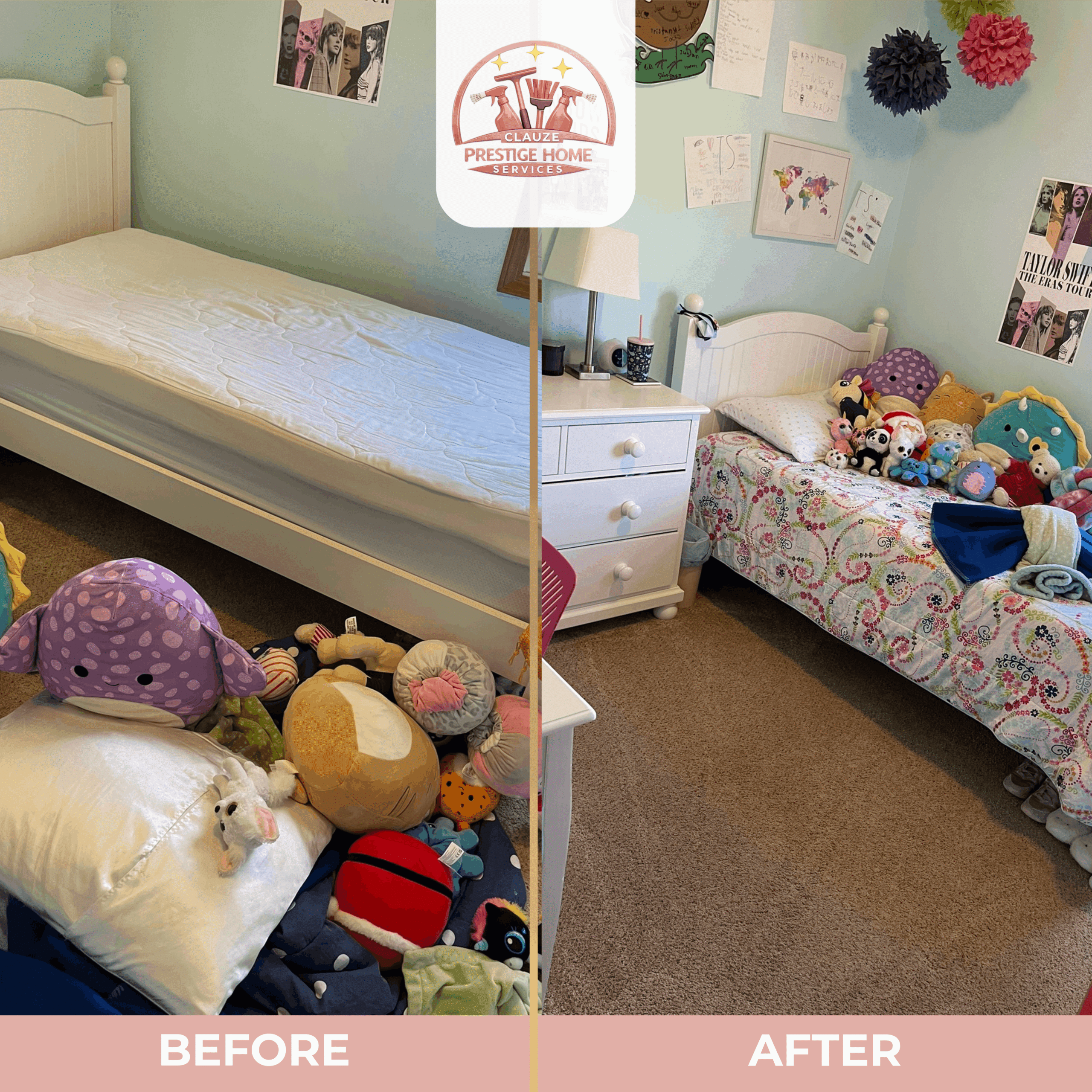 Clauze Prestige cleaning result