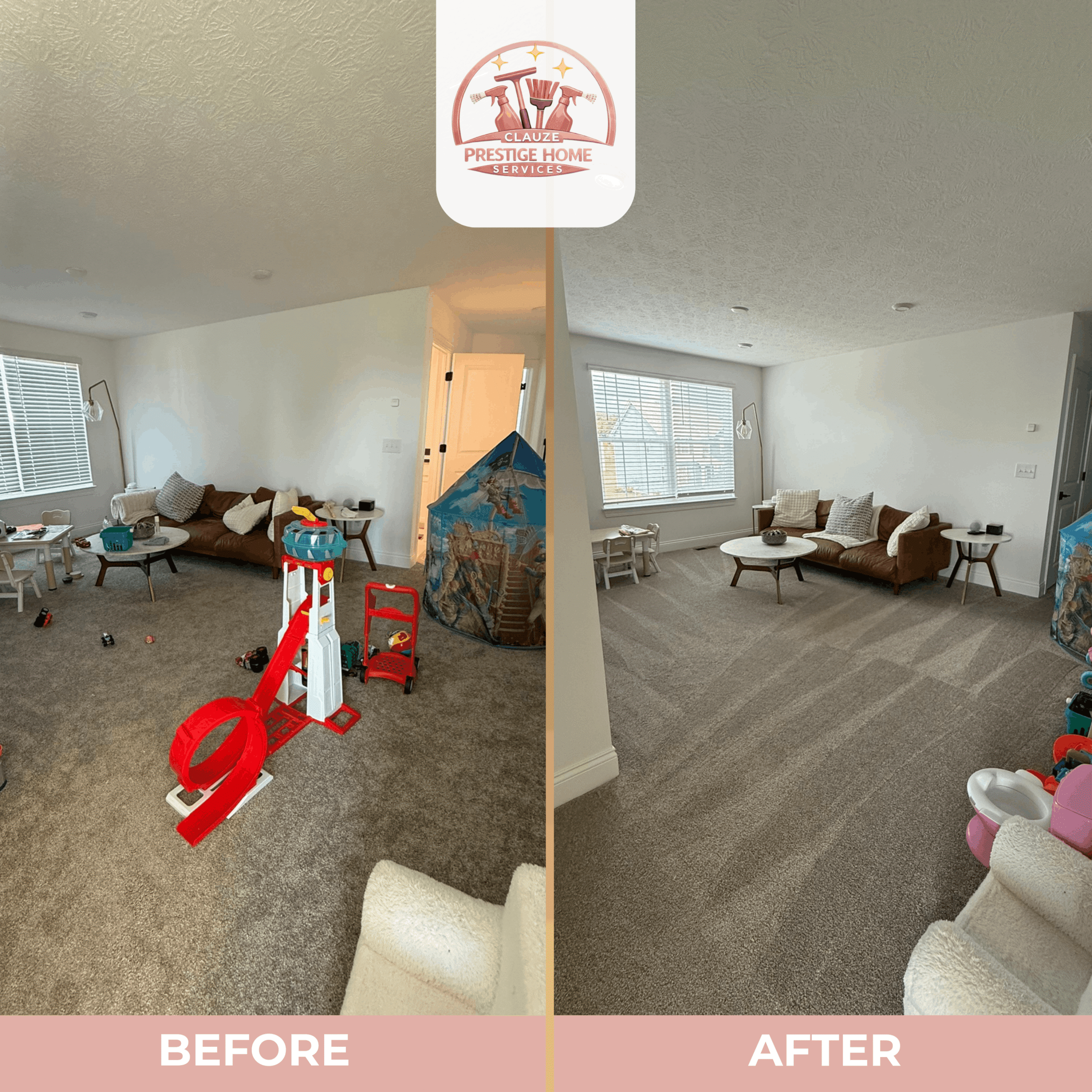 Clauze Prestige cleaning result