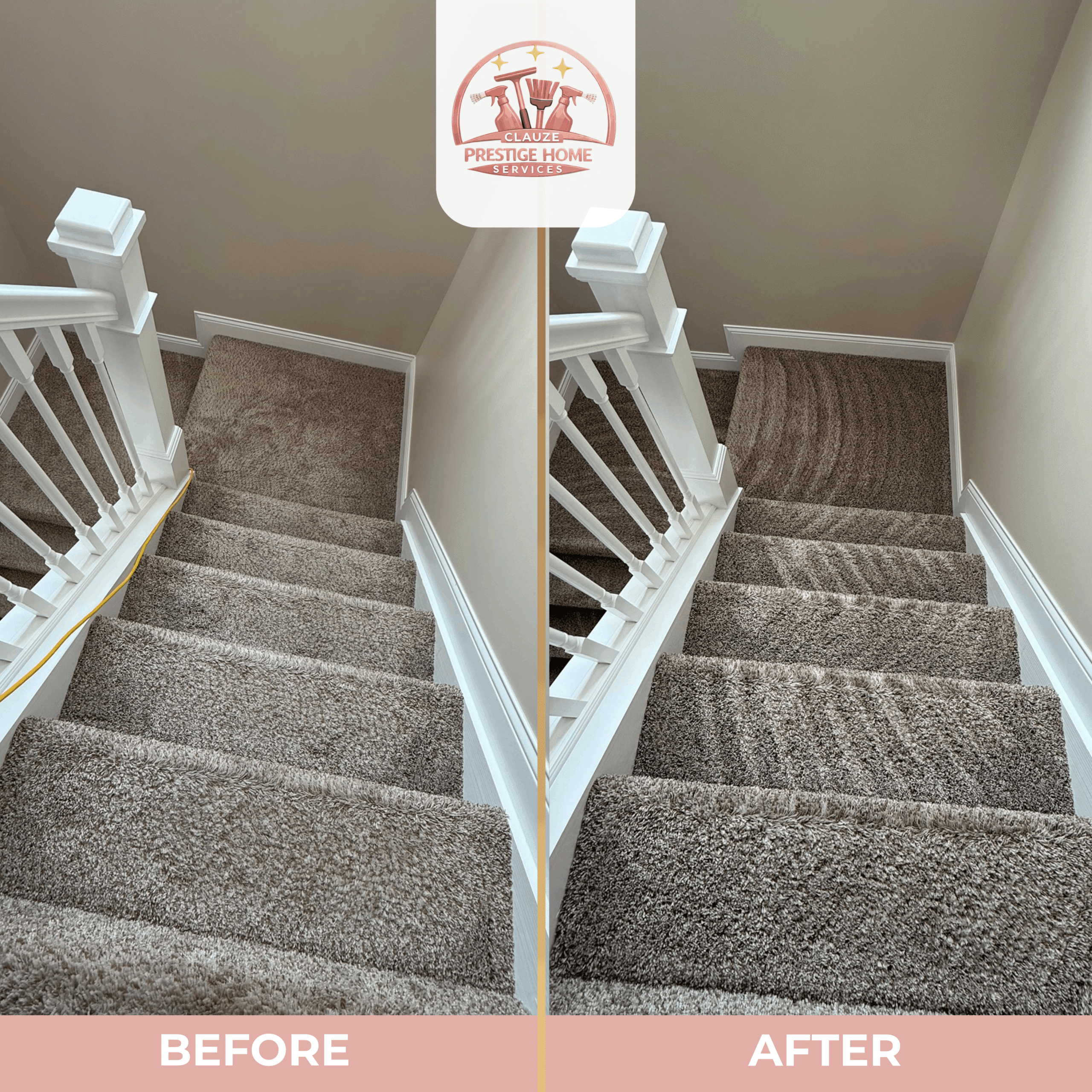 Clauze Prestige cleaning result