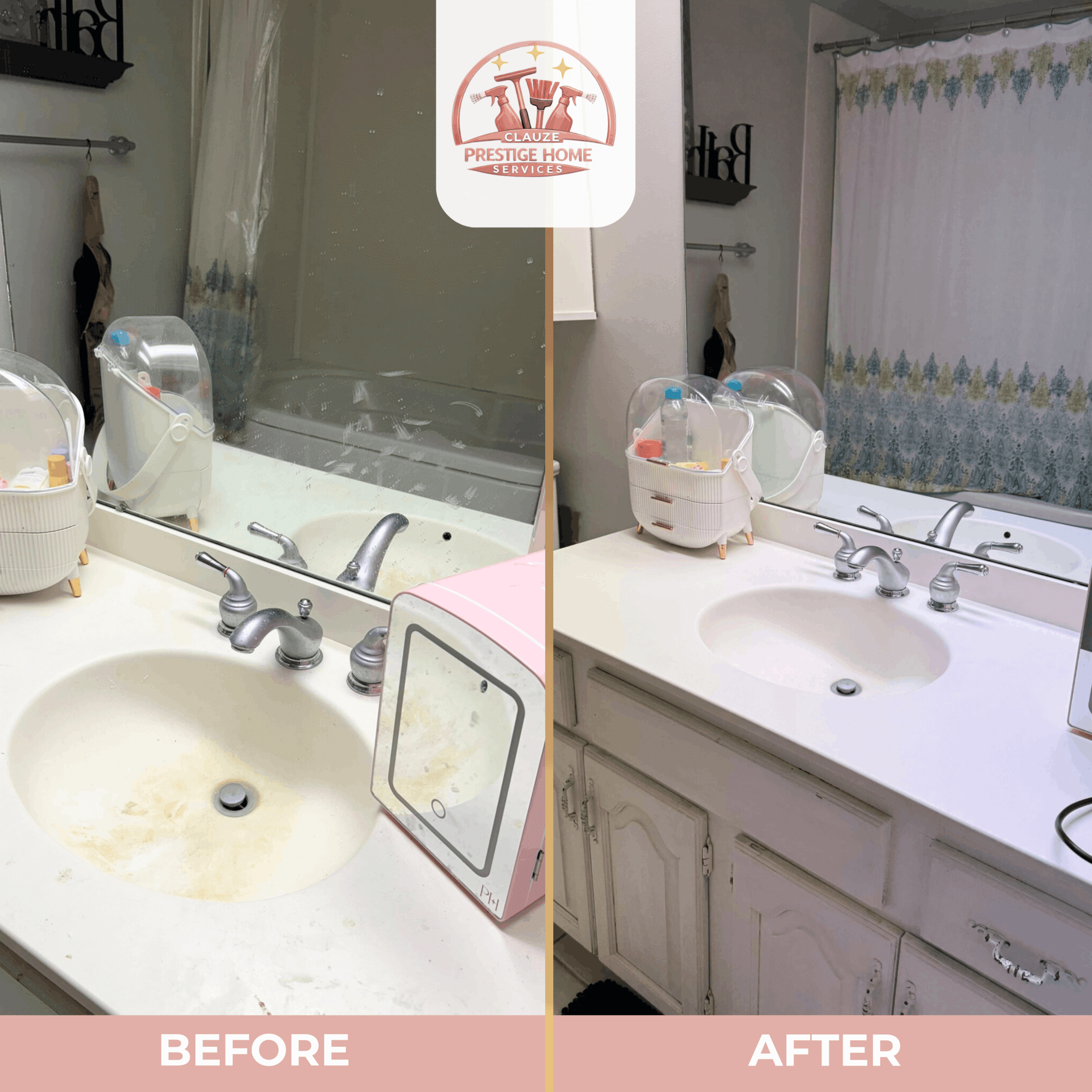 Clauze Prestige cleaning result