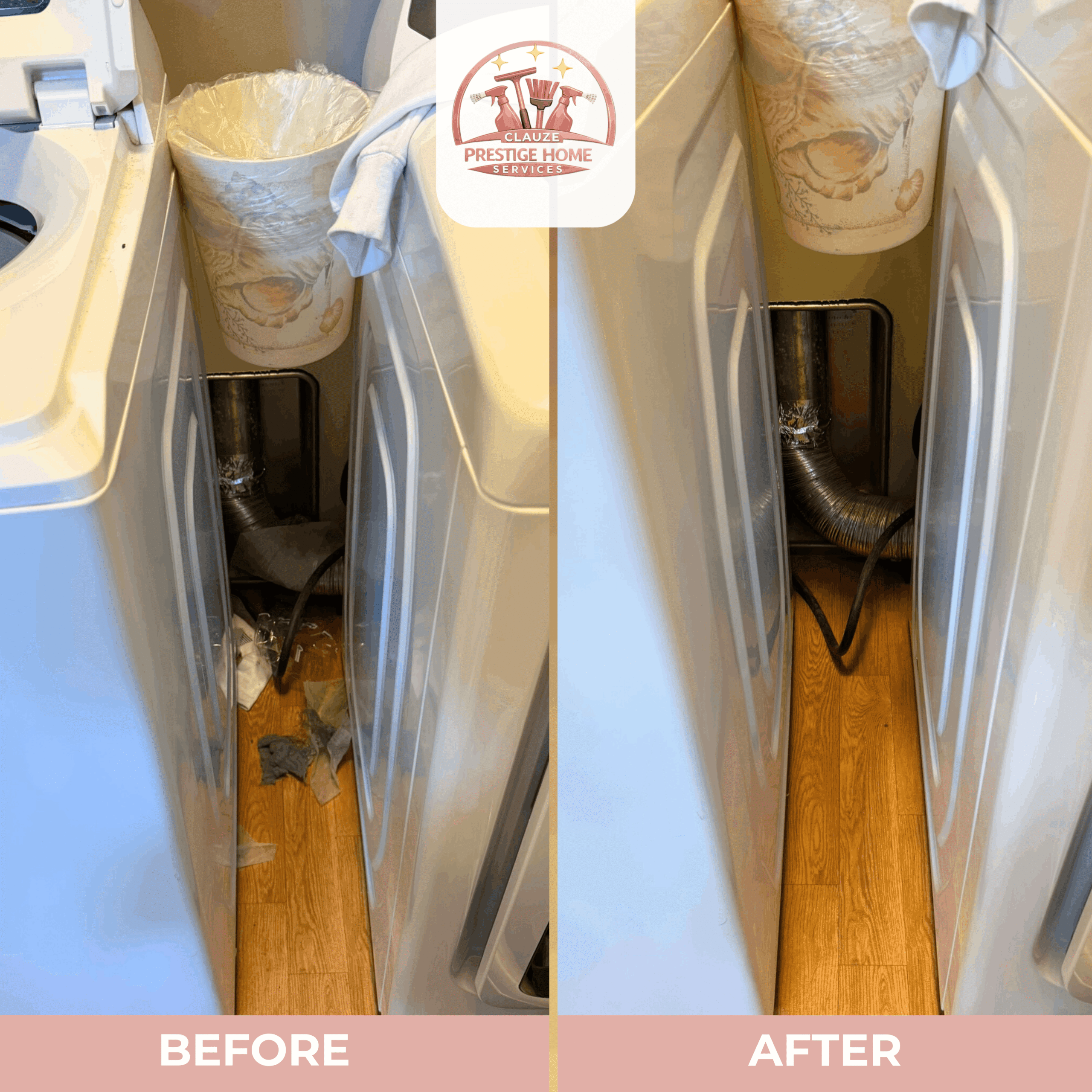 Clauze Prestige cleaning result