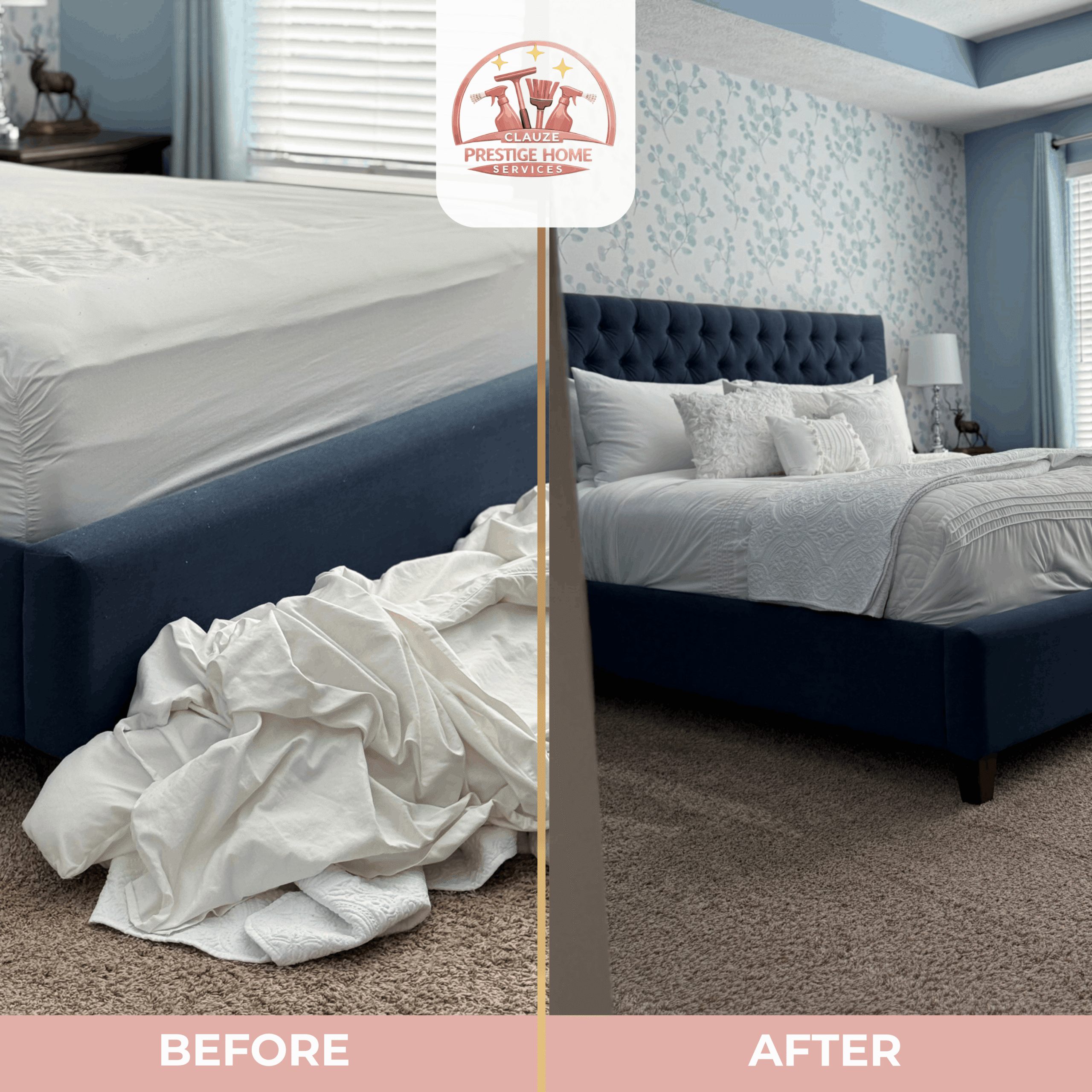 Clauze Prestige cleaning result