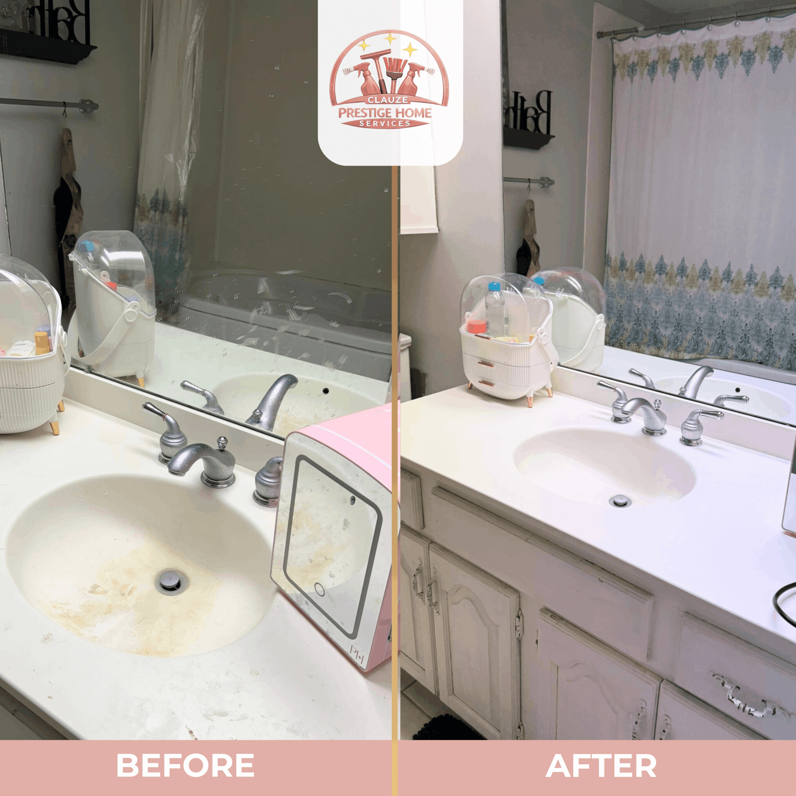 Clauze Prestige cleaning result
