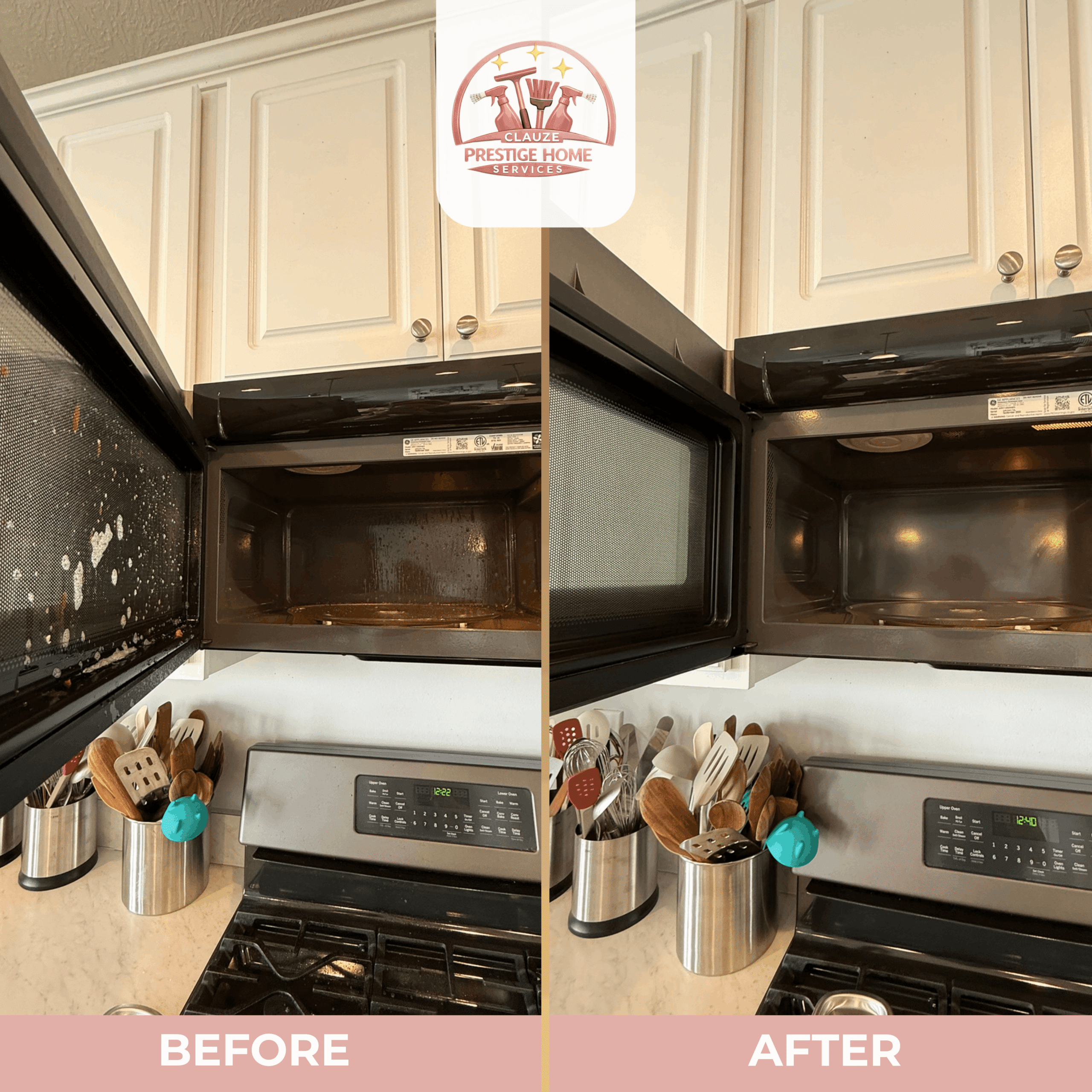 Clauze Prestige cleaning result