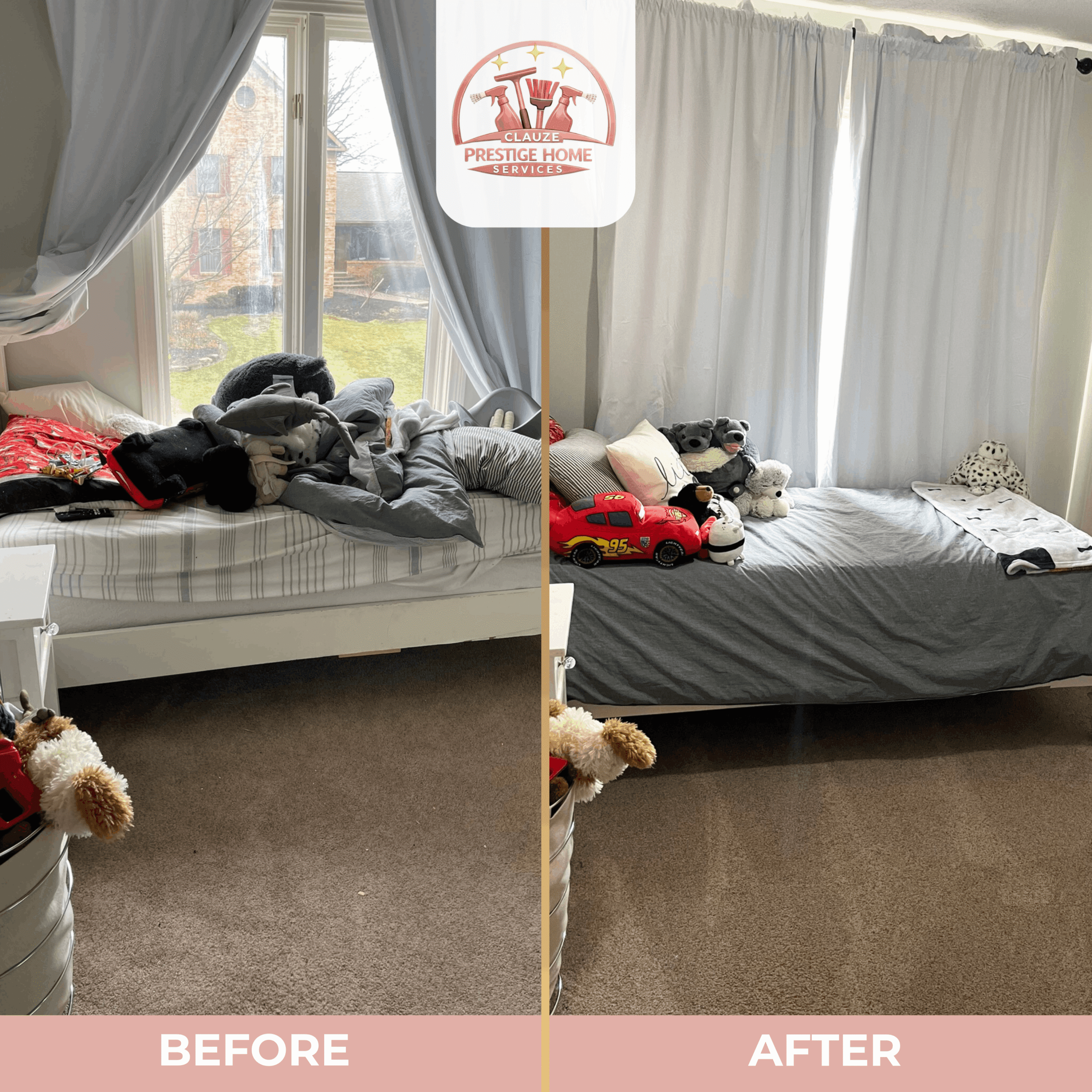 Clauze Prestige cleaning result