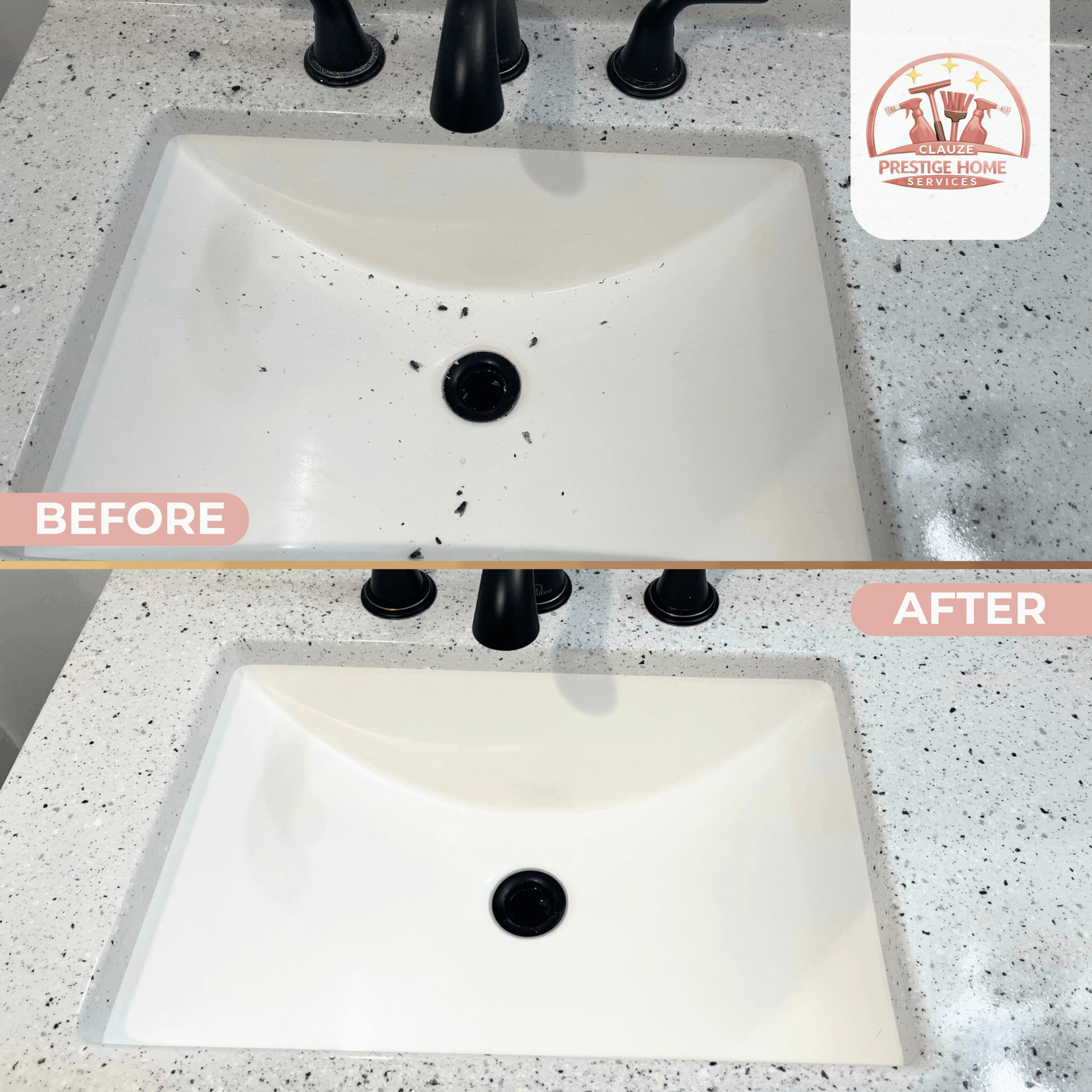 Clauze Prestige cleaning result