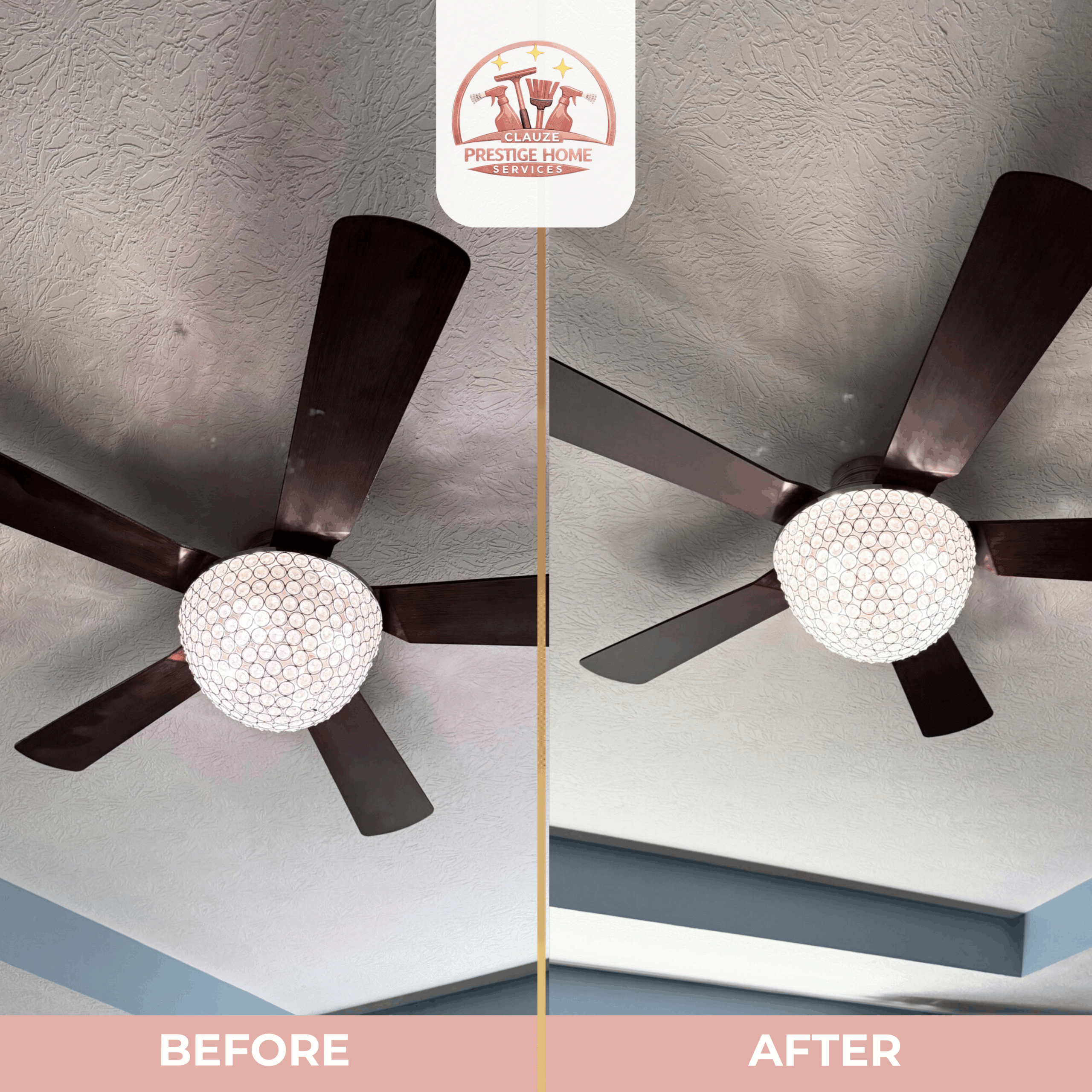 Clauze Prestige cleaning result