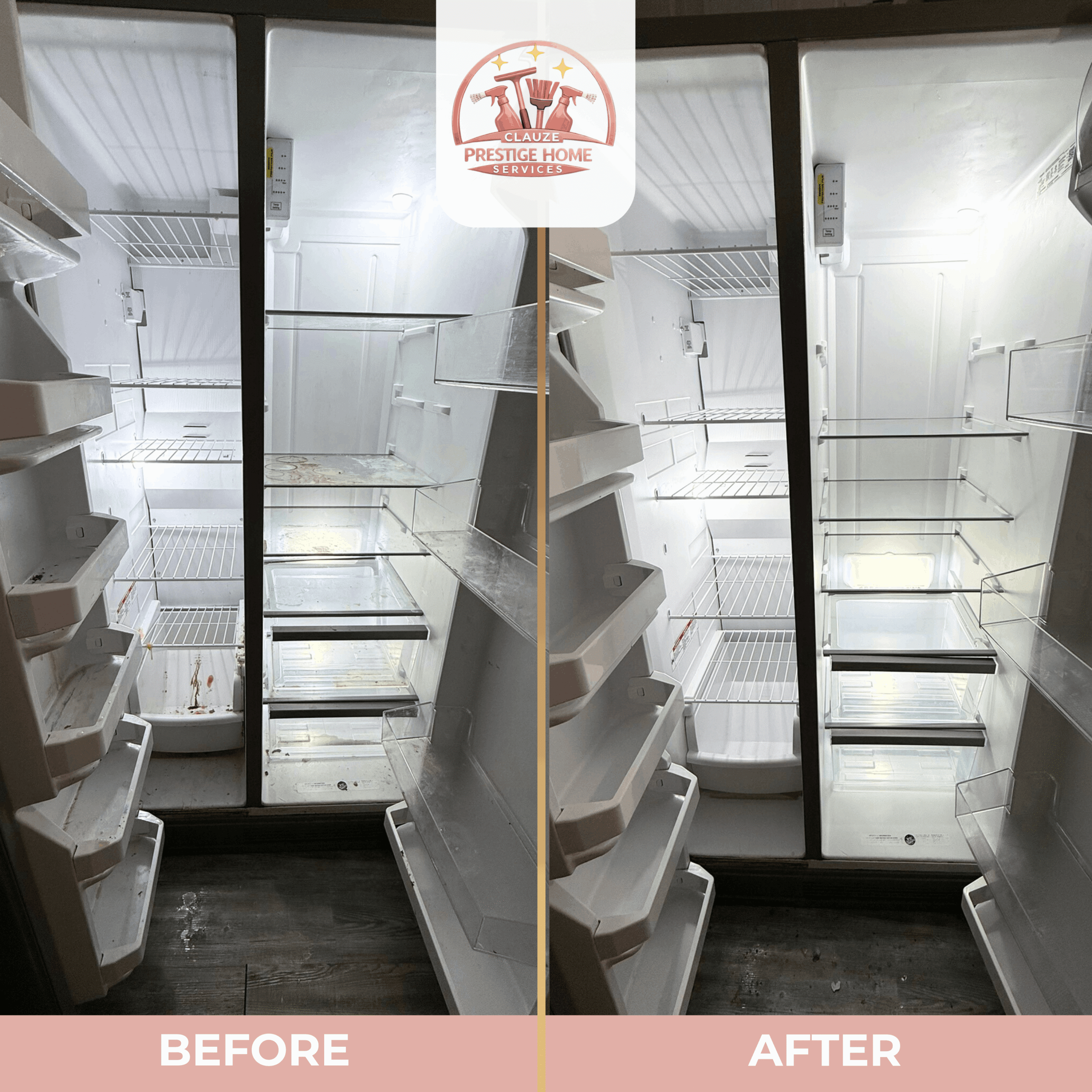 Clauze Prestige cleaning result