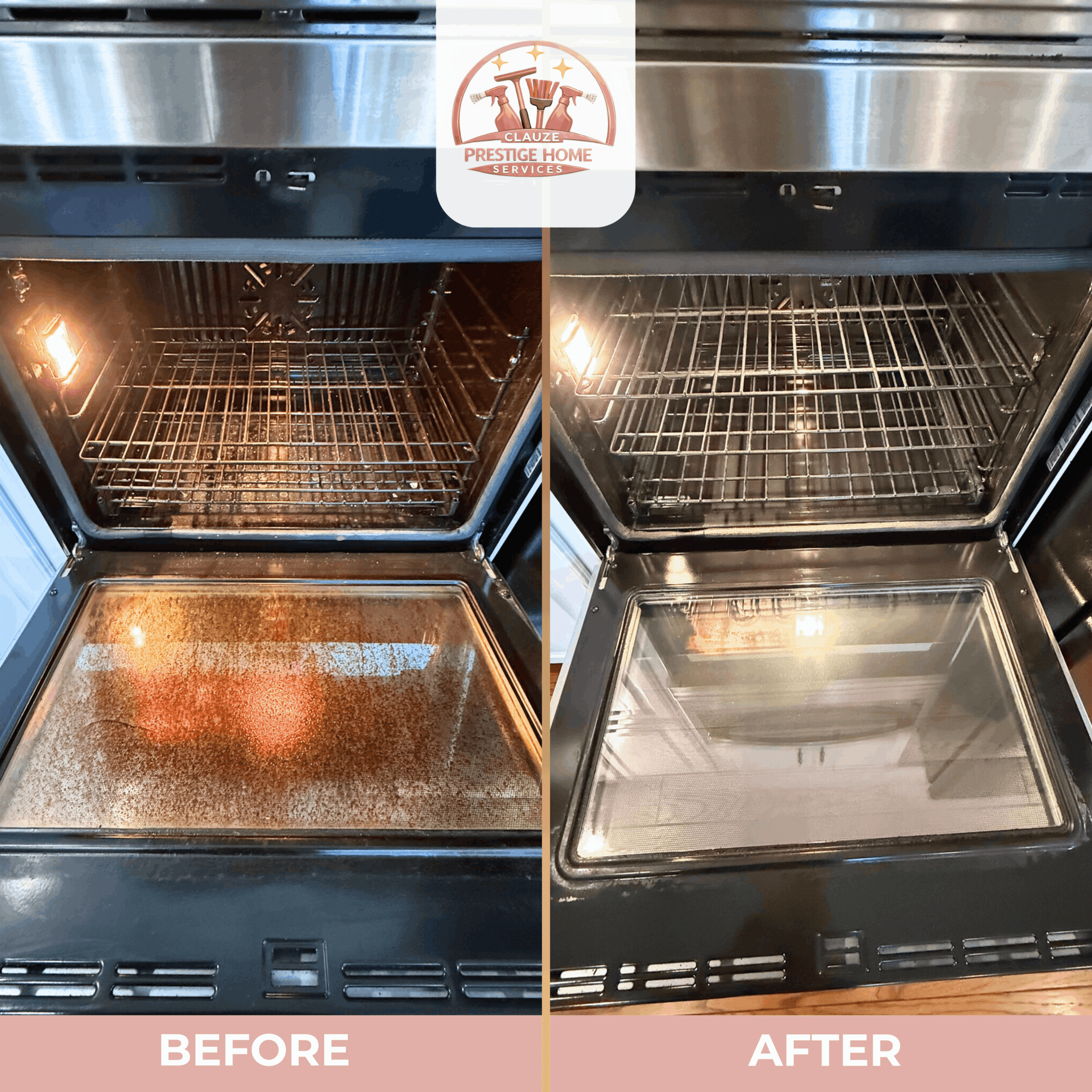 Clauze Prestige cleaning result