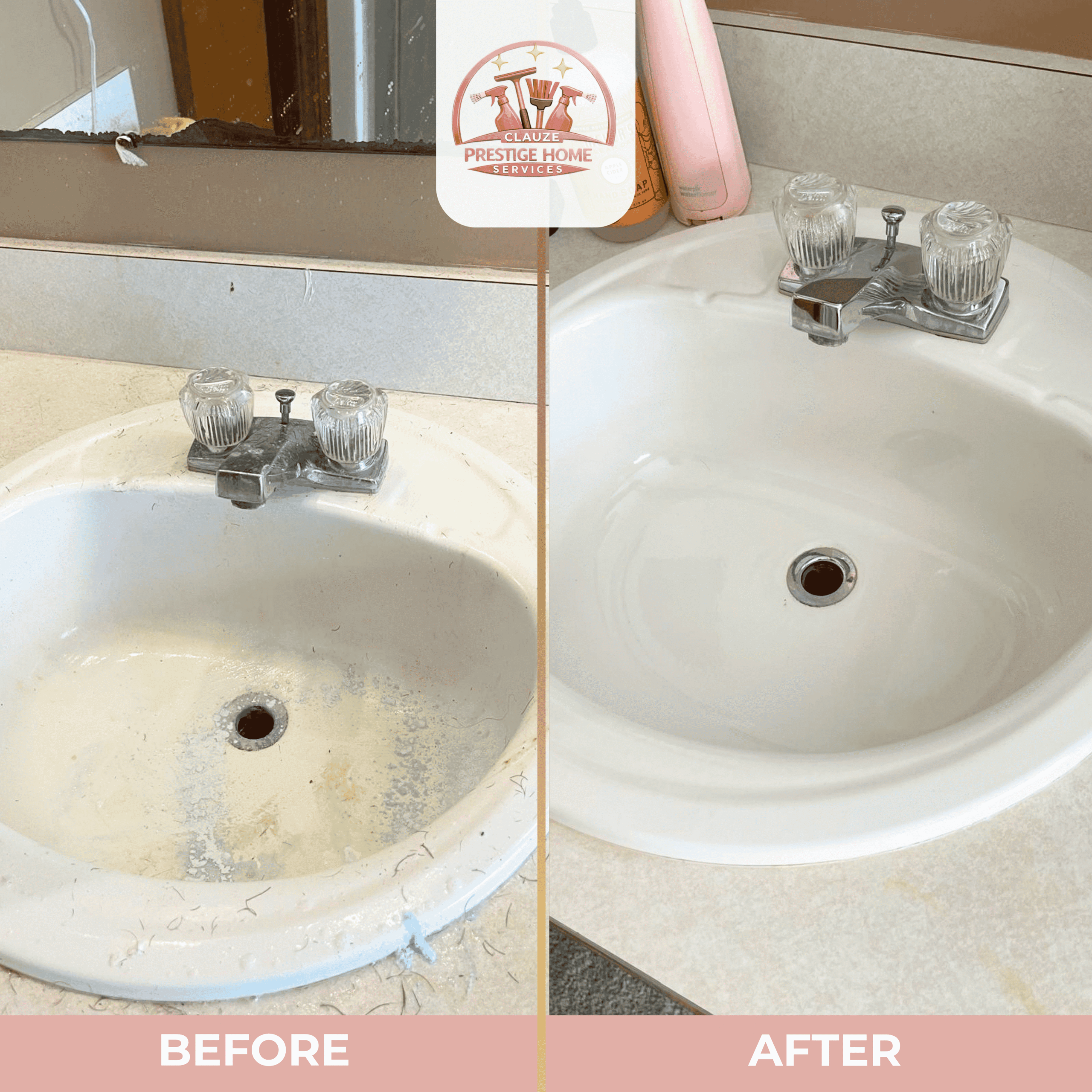 Clauze Prestige cleaning result