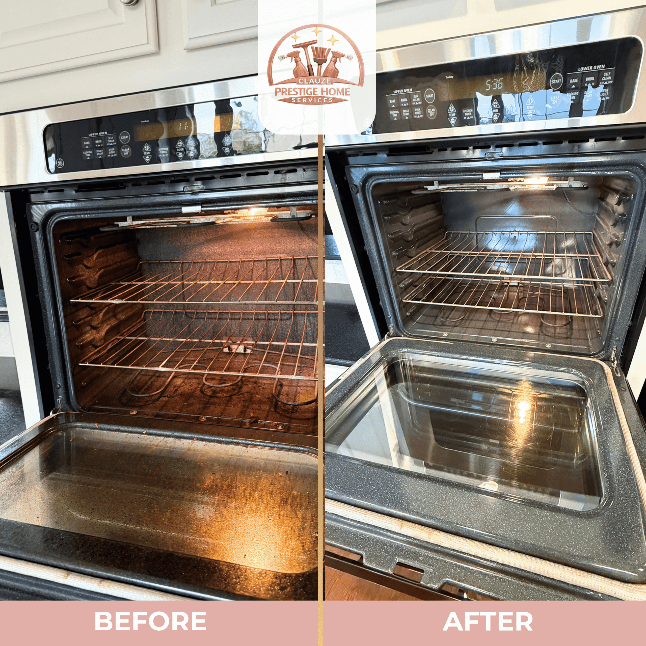 Clauze Prestige cleaning result