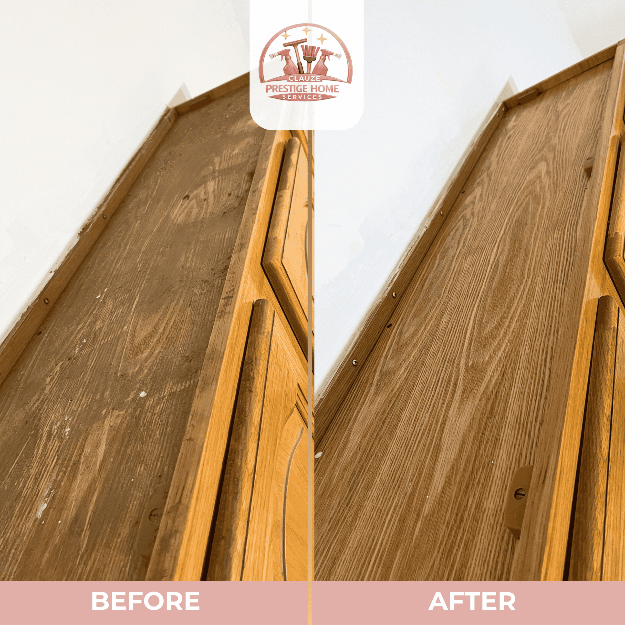 Clauze Prestige cleaning result