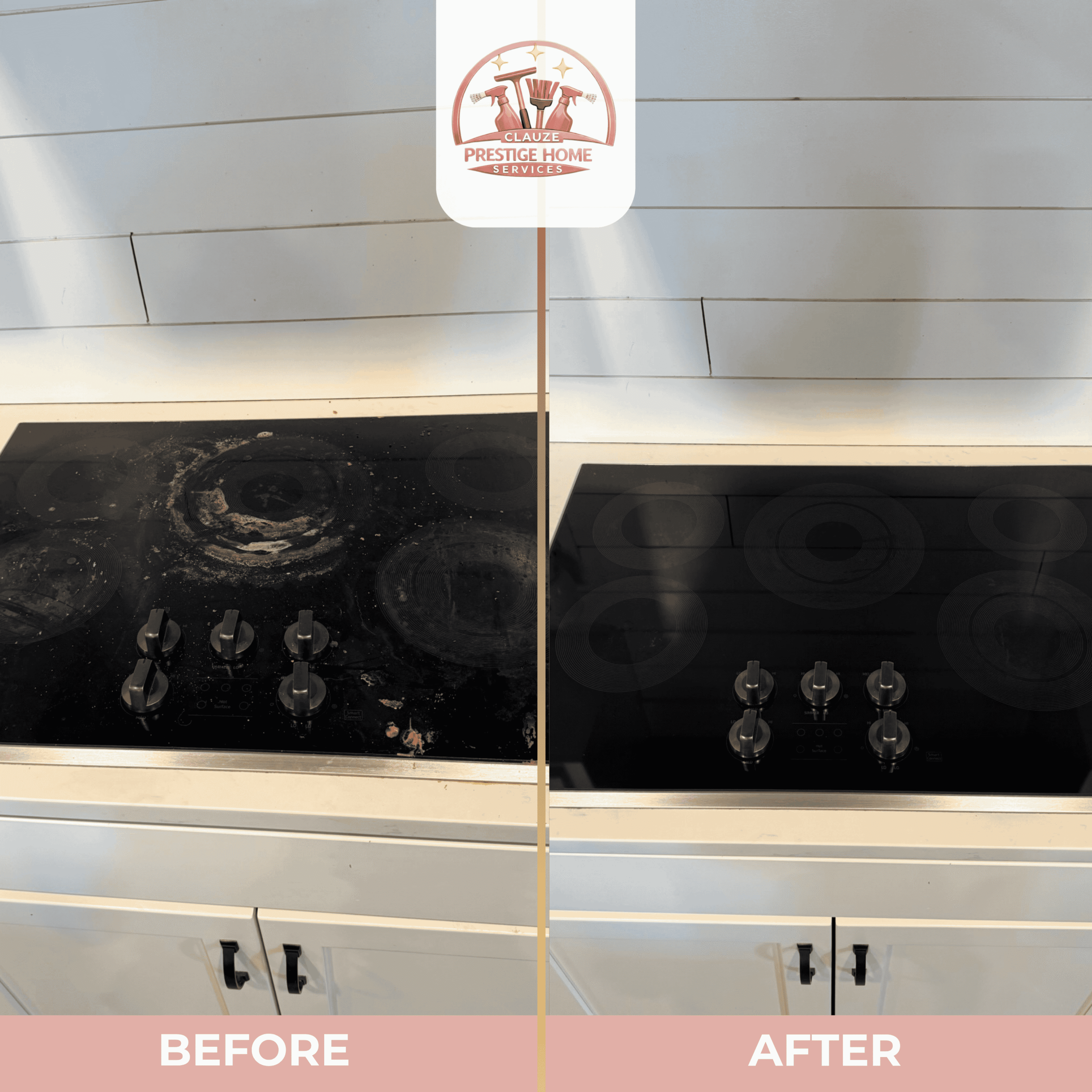 Clauze Prestige cleaning result