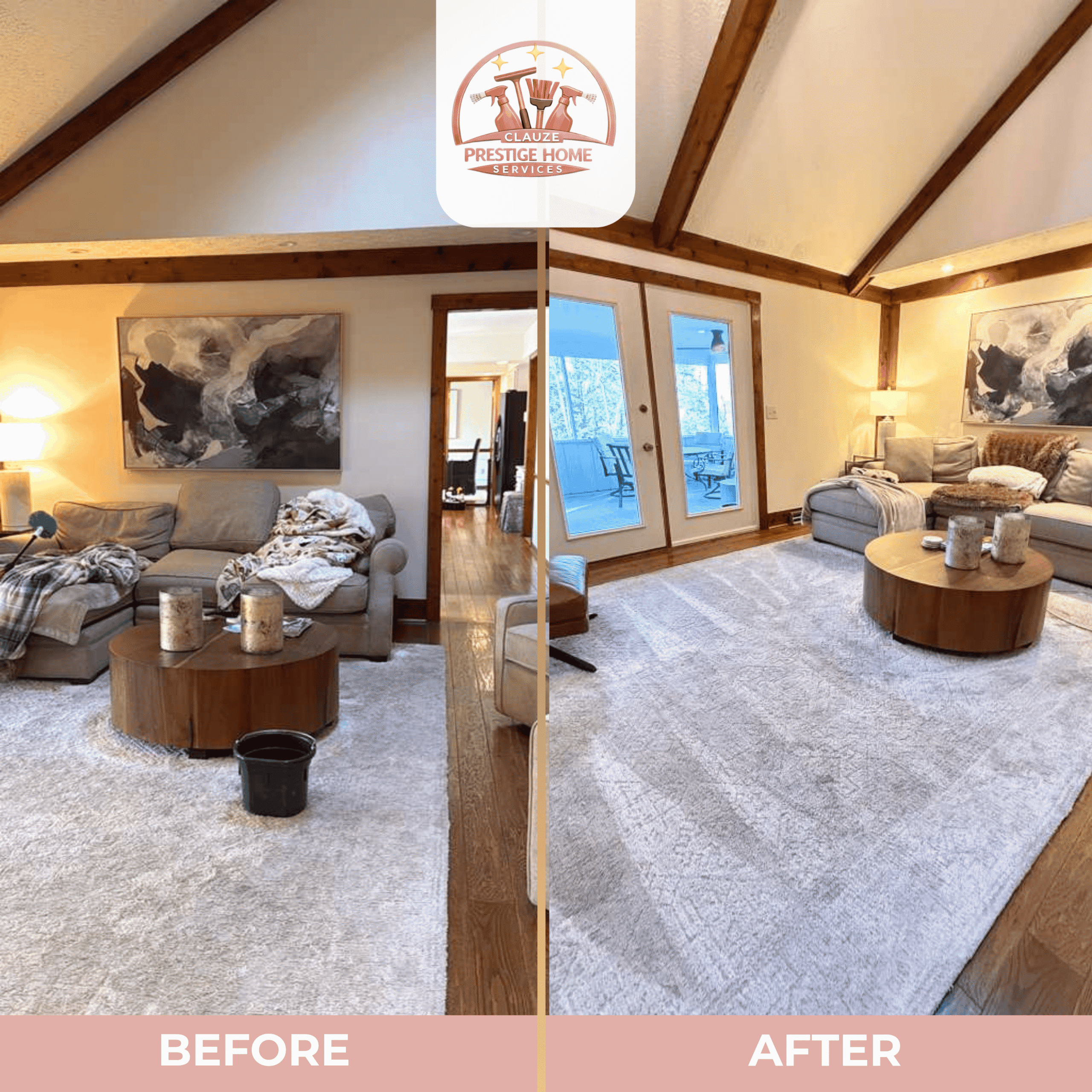 Clauze Prestige cleaning result