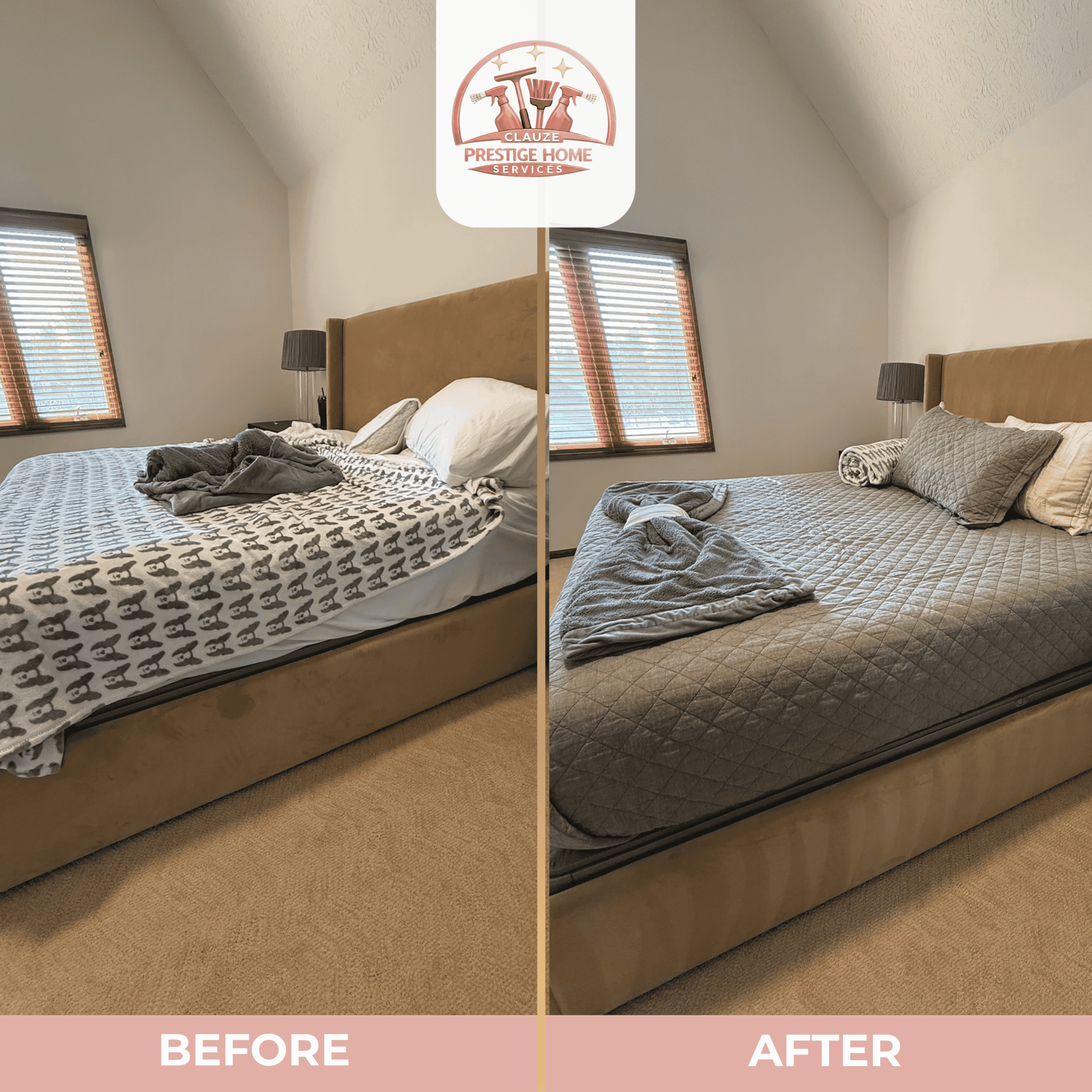 Clauze Prestige cleaning result